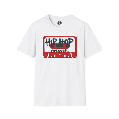 "Hip Hop Forever" Red Cassette Tap - Unisex T-shirt