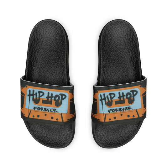 "Hip Hop Forever" Orange Cassette Tape - Slides - Men