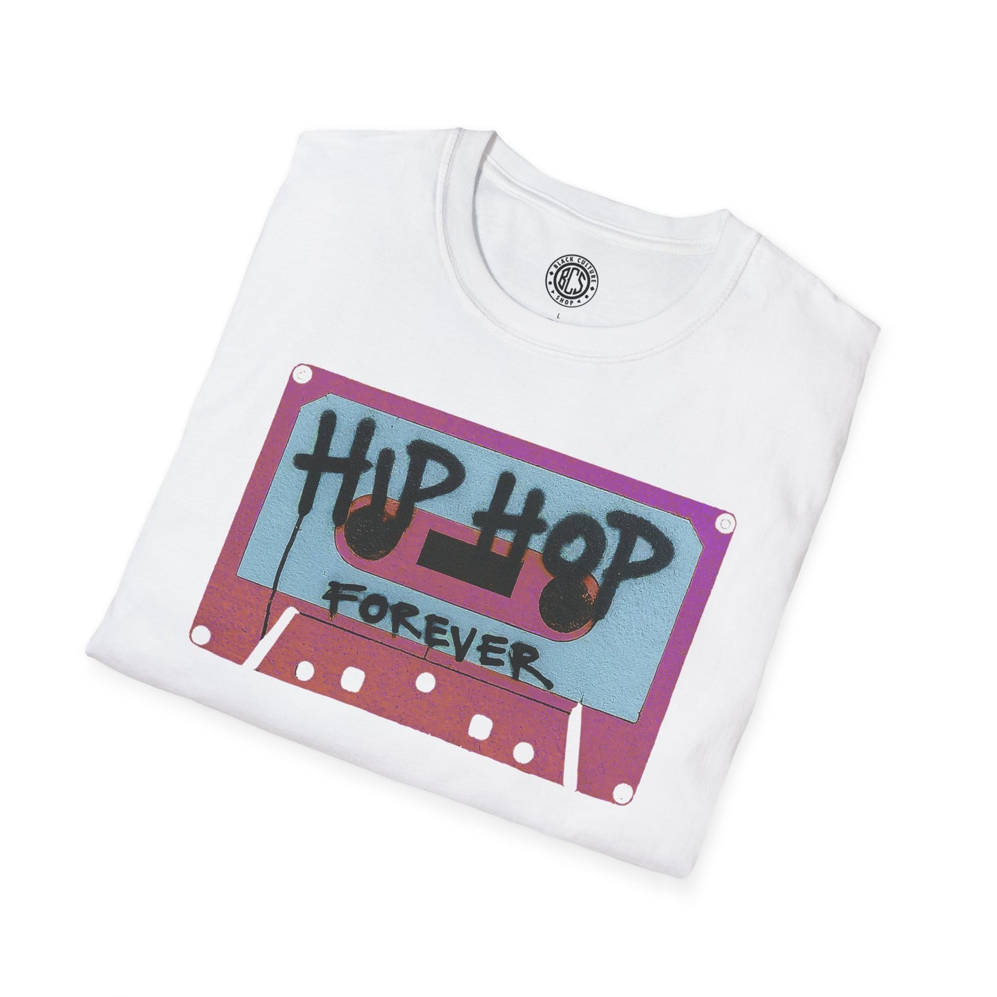 "Hip Hop Forever" Iridescent Cassette Tap - Unisex T-shirt