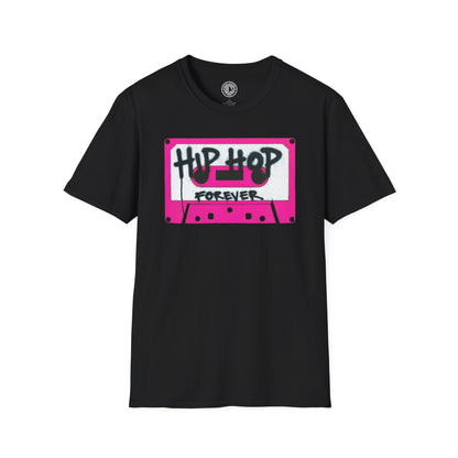 "Hip Hop Forever" Pink Cassette Tap - Unisex T-shirt