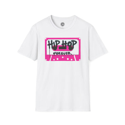 "Hip Hop Forever" Pink Cassette Tap - Unisex T-shirt